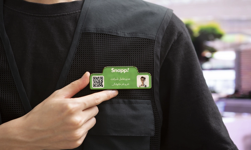 چاپ اتیکت پرسنلی اسنپ 